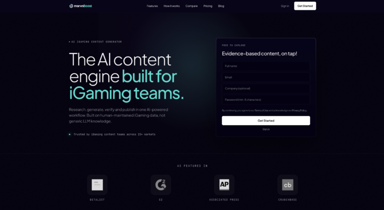 marvnBoost Homepage